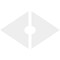 Ekena Millwork Diamond Architectural Grade PVC Ceiling Medallion, 20"W x 13 3/8"H x 3"ID x 7"C x 1"P, Two-Piece CMP20X13DD2-03000 - alternate 2